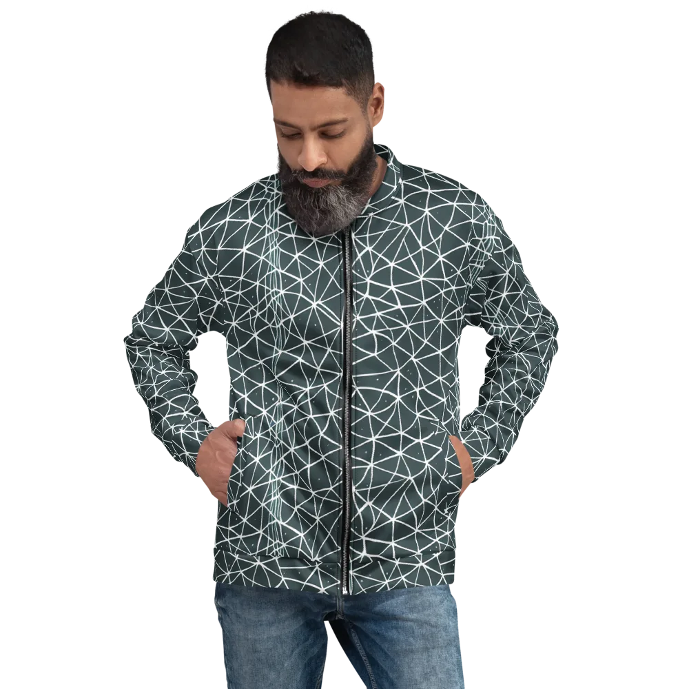 Infinite Interplay on Bomber Jacket — Front