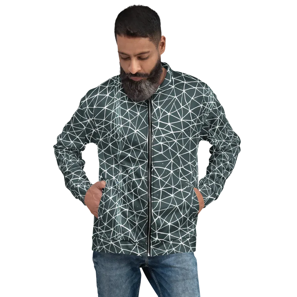 Infinite Interplay on Bomber Jacket — Front