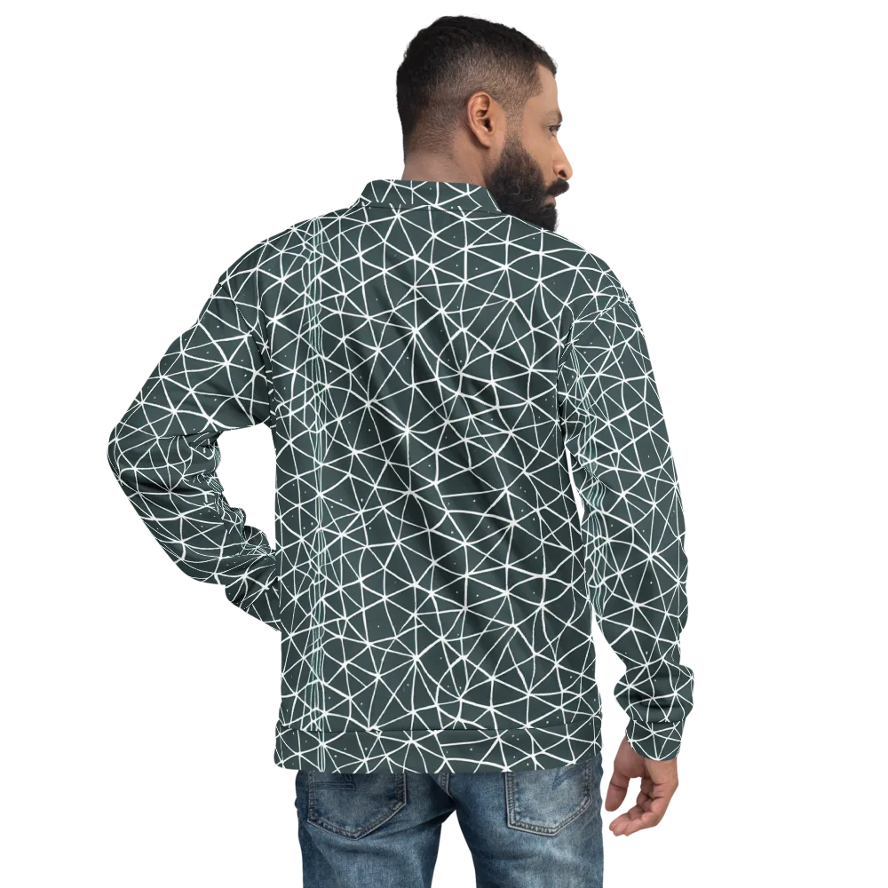 Infinite Interplay on Bomber Jacket — Back