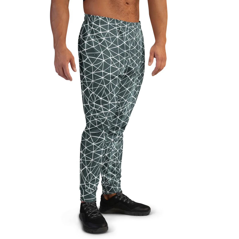 Infinite Interplay on Men's Joggers — Right