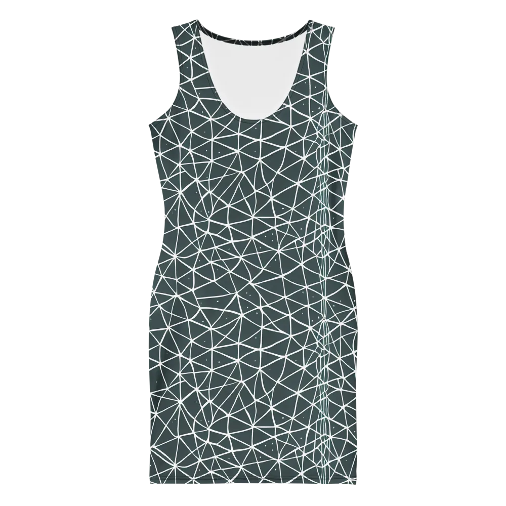 Infinite Interplay on Bodycon Dress — Front