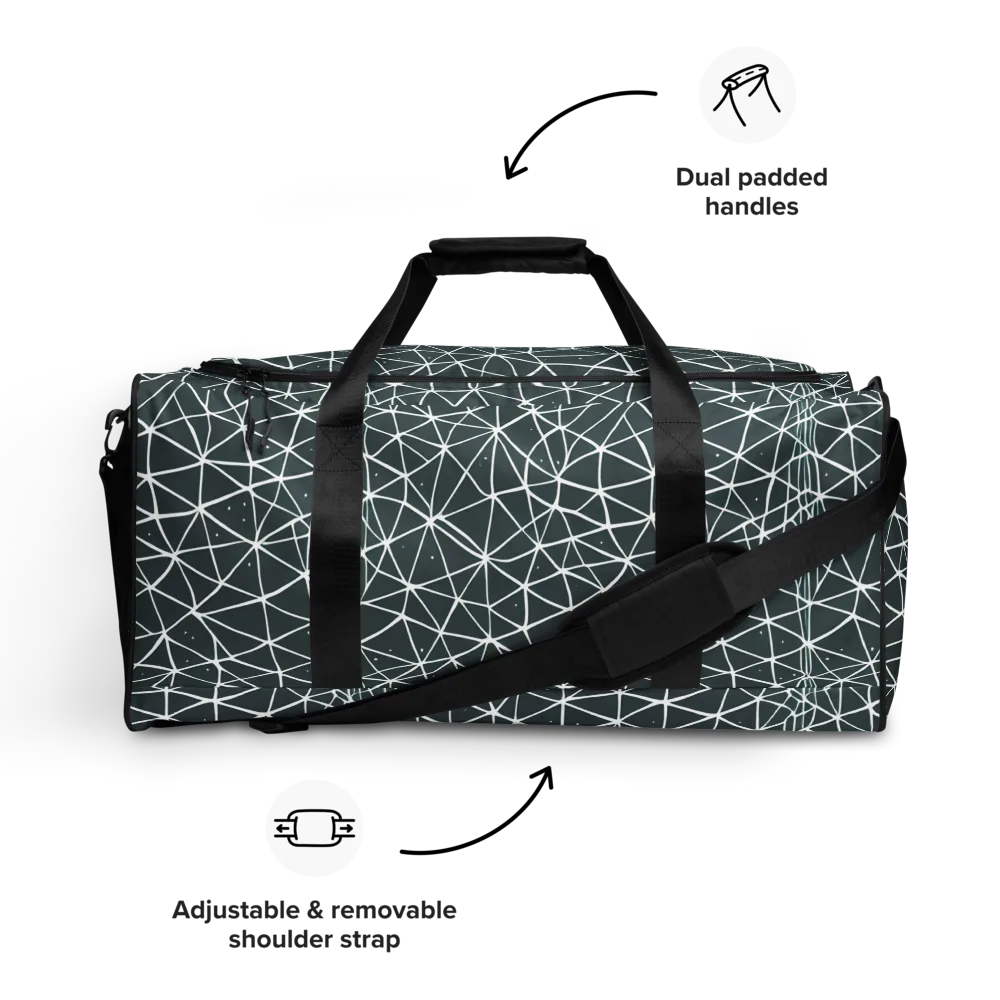 Infinite Interplay on Duffle Bag — Front