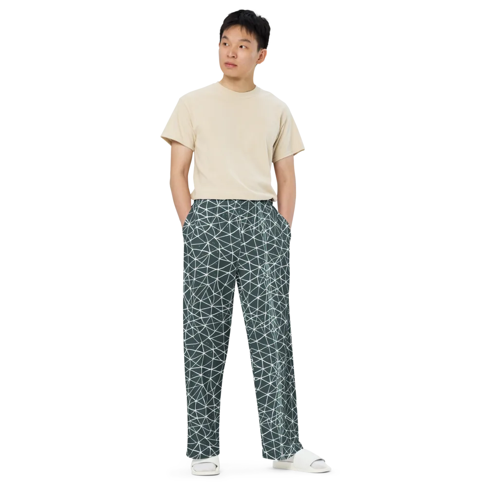 Infinite Interplay on Wide-Leg Pants — Front