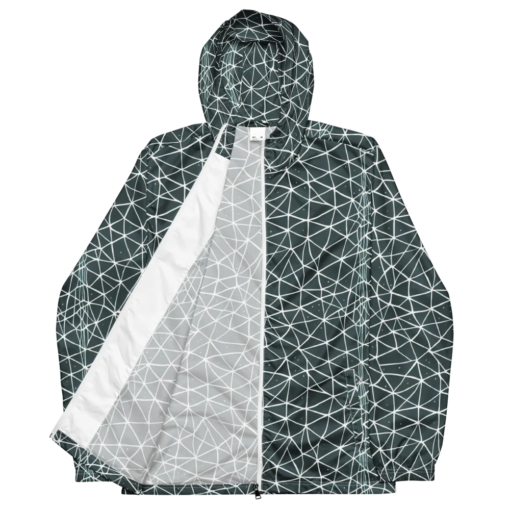 Infinite Interplay on Men's Windbreaker — Front