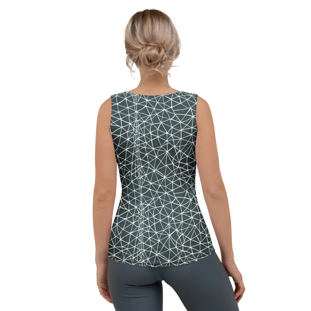 Infinite Interplay on Women's Tank Top — Back