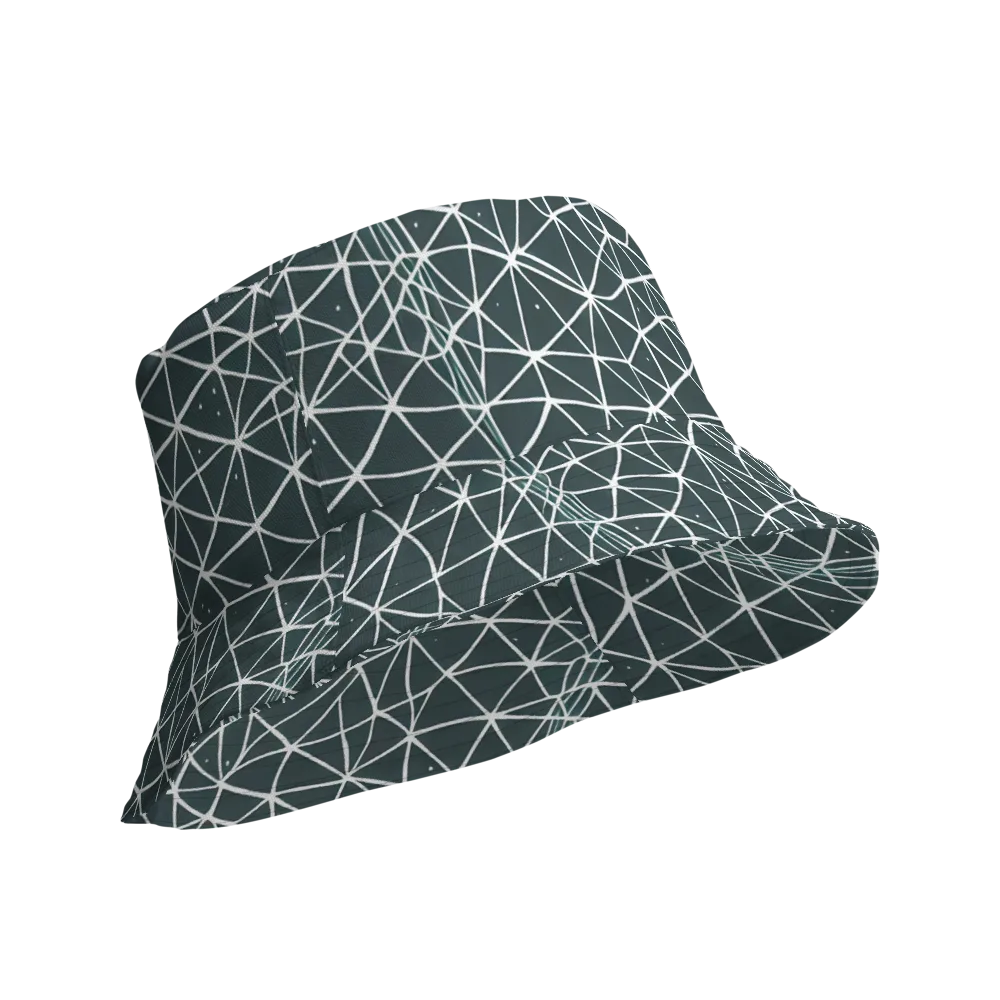 Infinite Interplay on Reversible Bucket Hat — Product details Outside