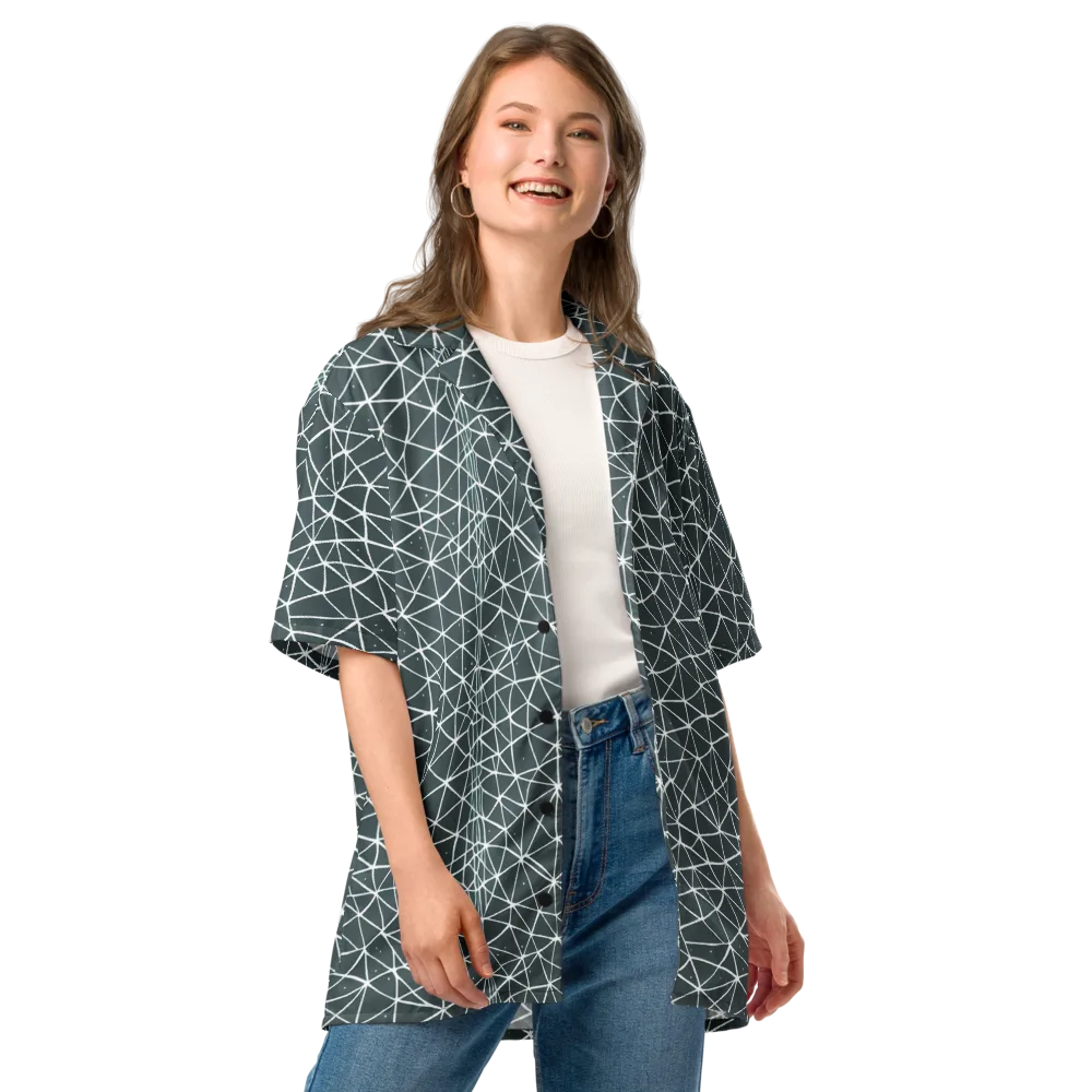 Infinite Interplay on Button Shirt — Front