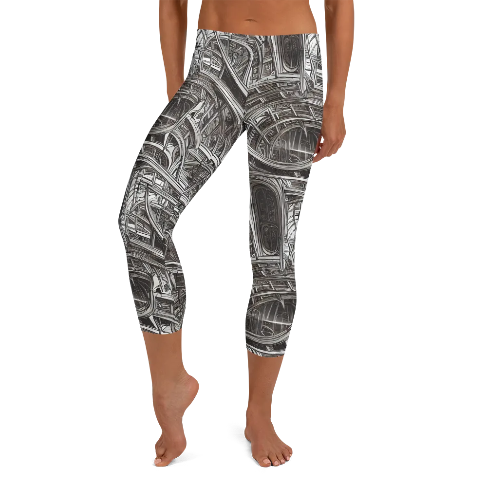 Piranesi's Dream on Capri Leggings — Front