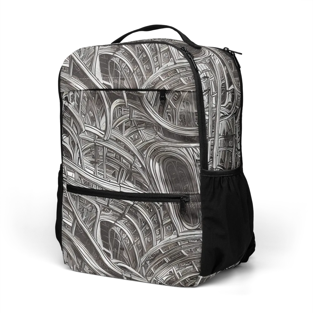 Piranesi's Dream on Utility Backpack — Left Front
