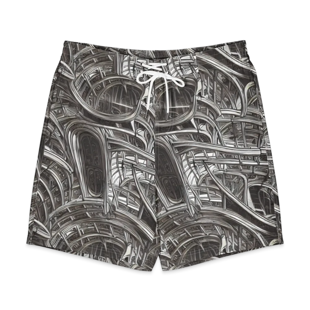 Piranesi's Dream on Men's Board Shorts — Front