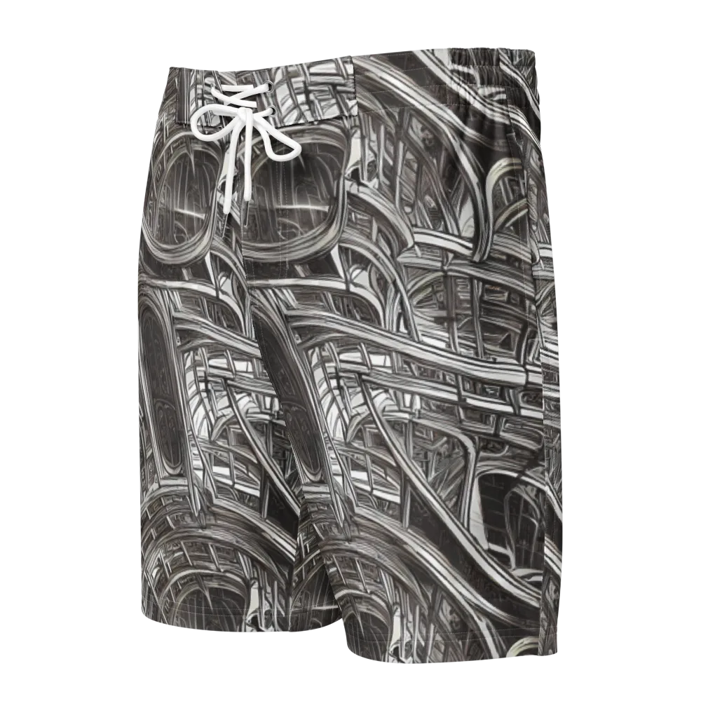 Piranesi's Dream on Men's Board Shorts — Front