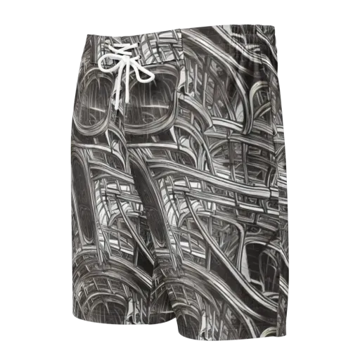 Piranesi's Dream on a Men's Board Shorts
