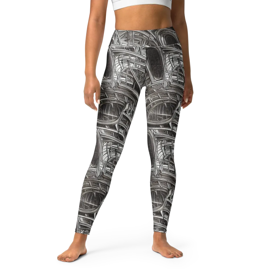 Piranesi's Dream on Yoga Leggings — Front
