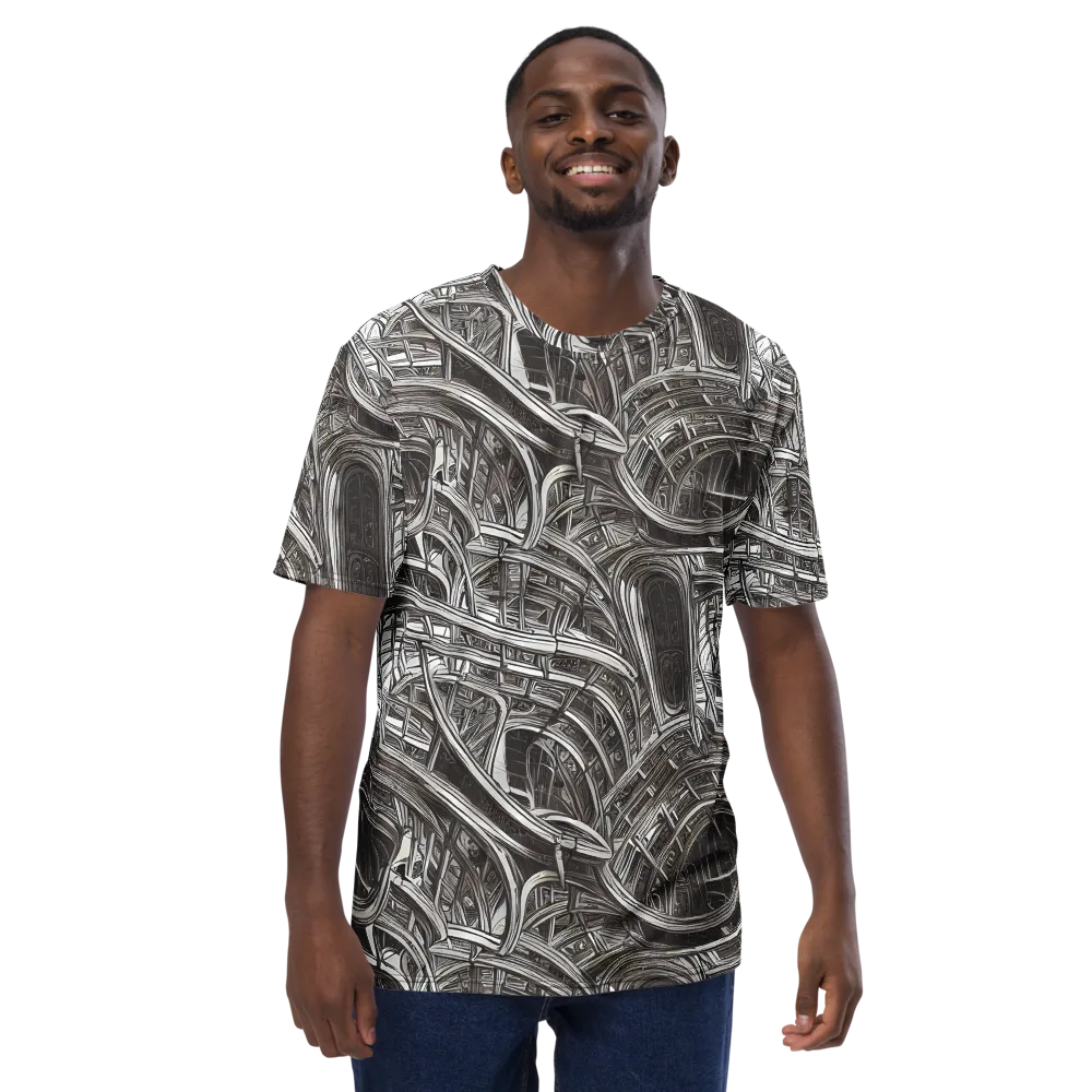 Piranesi's Dream on Men's Crew Neck T-Shirt — Front