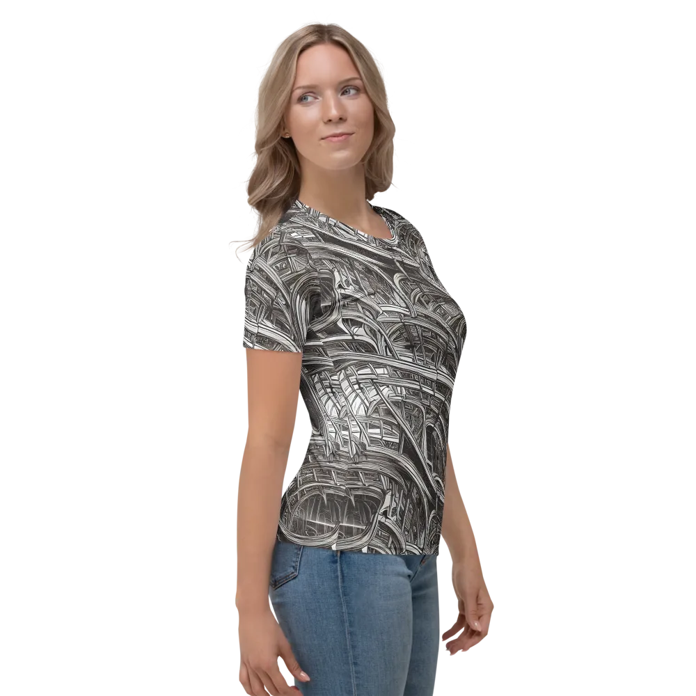 Piranesi's Dream on Women's Crew Neck T-Shirt — Right