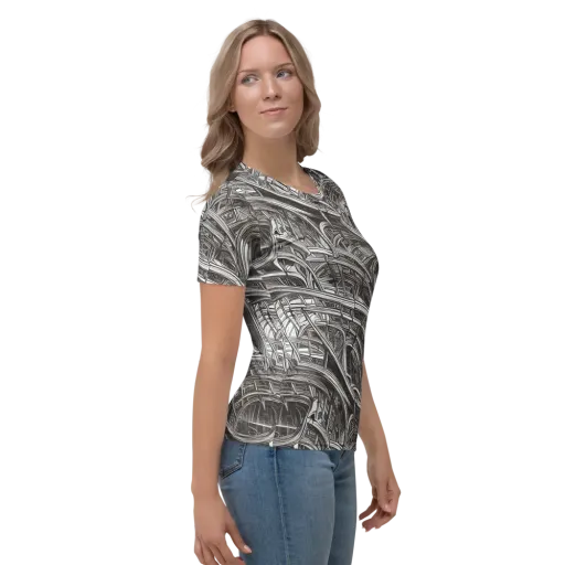 Piranesi's Dream on a Women's Crew Neck T-Shirt