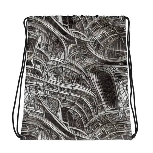 Piranesi's Dream on a Drawstring Bag