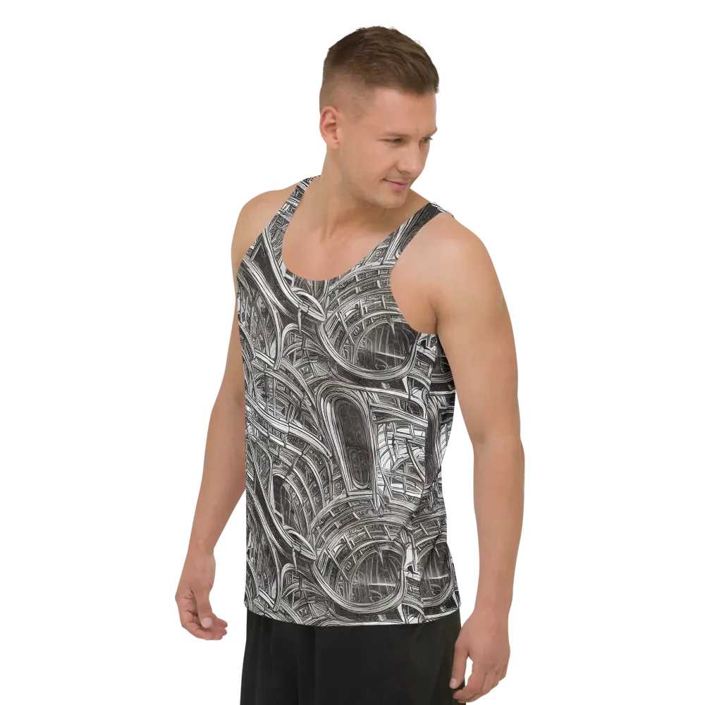 Piranesi's Dream on Men's Tank Top — Left Front