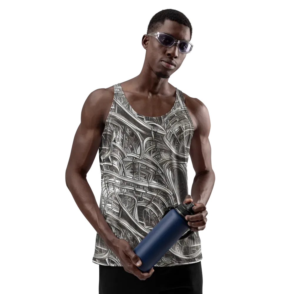 Piranesi's Dream on Men's Tank Top — Front