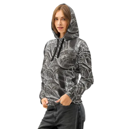 Piranesi's Dream on a Cotton Hoodie
