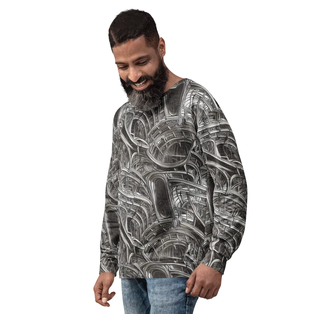 Piranesi's Dream on Sweatshirt — Left Front