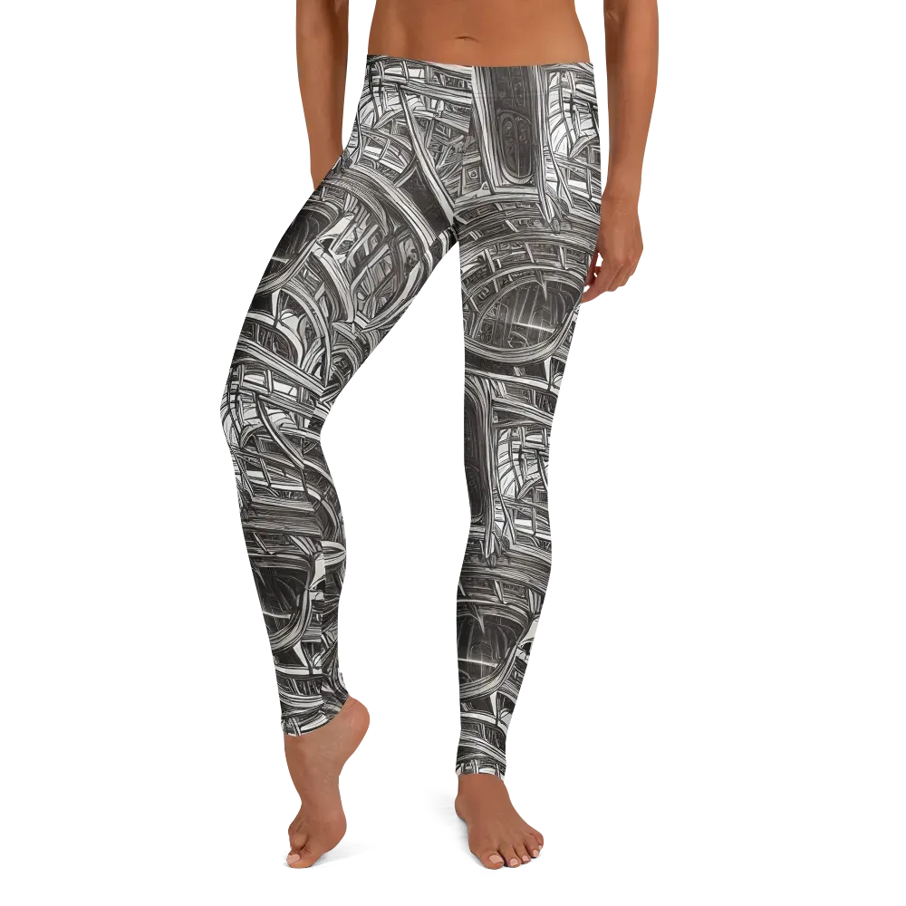 Piranesi's Dream on Leggings — Front