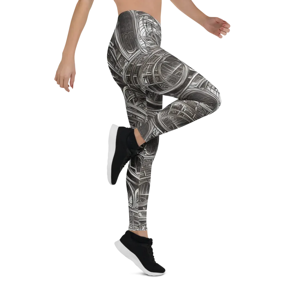 Piranesi's Dream on Leggings — Right