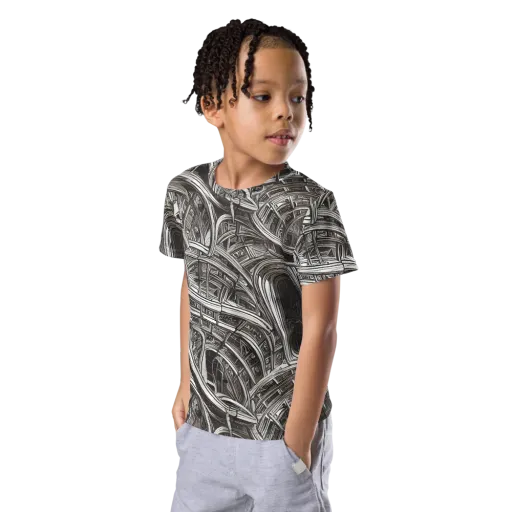 Piranesi's Dream on a Kids Crew Neck T-Shirt