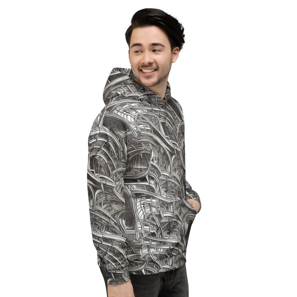 Piranesi's Dream on Hoodie — Right
