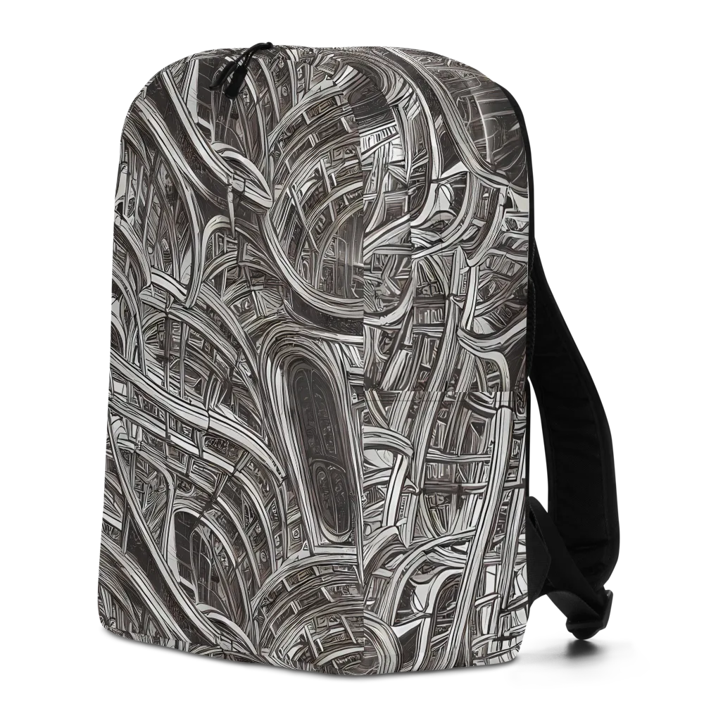 Piranesi's Dream on Minimalist Backpack — Left