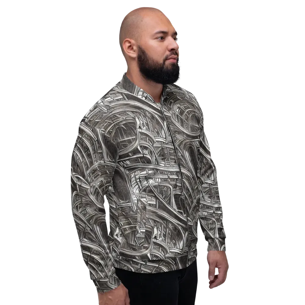 Piranesi's Dream on Bomber Jacket — Right