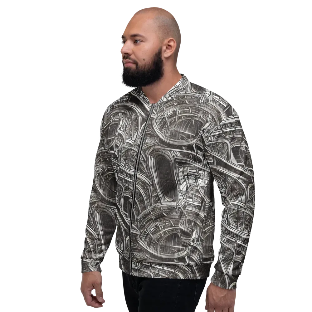 Piranesi's Dream on Bomber Jacket — Left