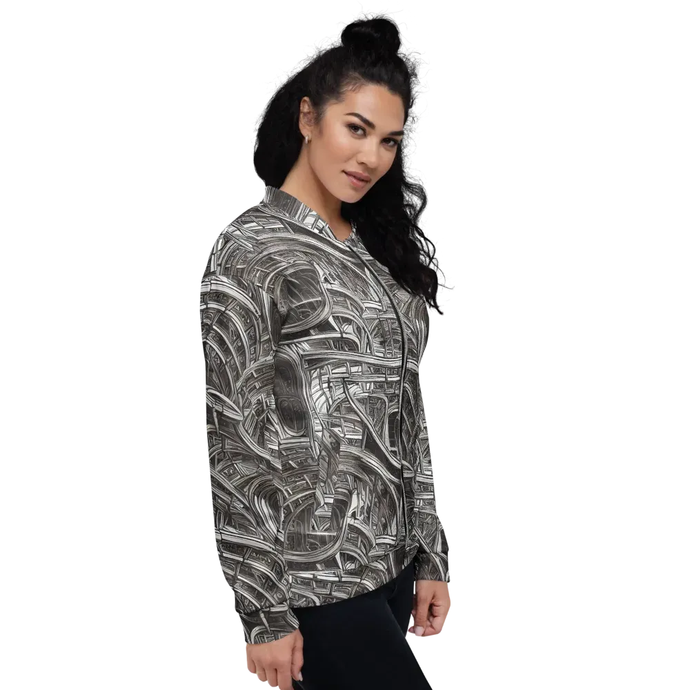 Piranesi's Dream on Bomber Jacket — Right