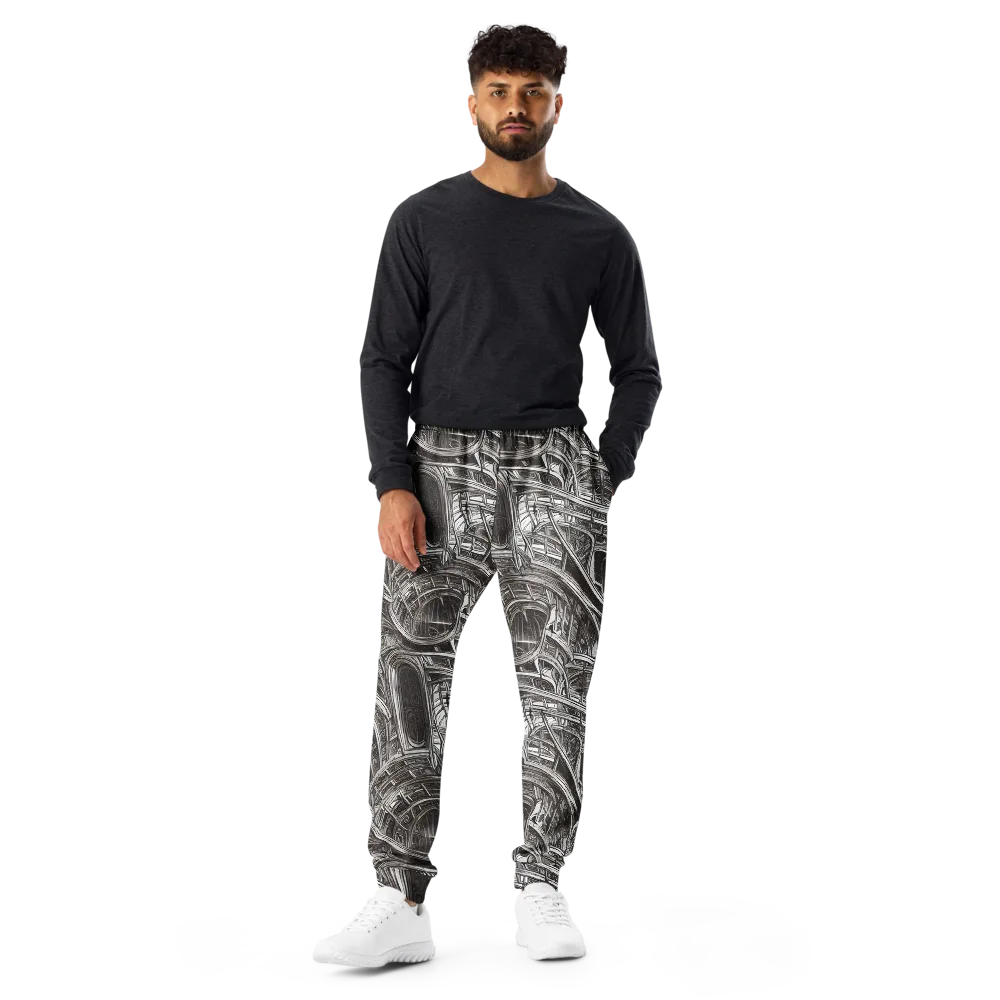 Piranesi's Dream on Men's Joggers — Front