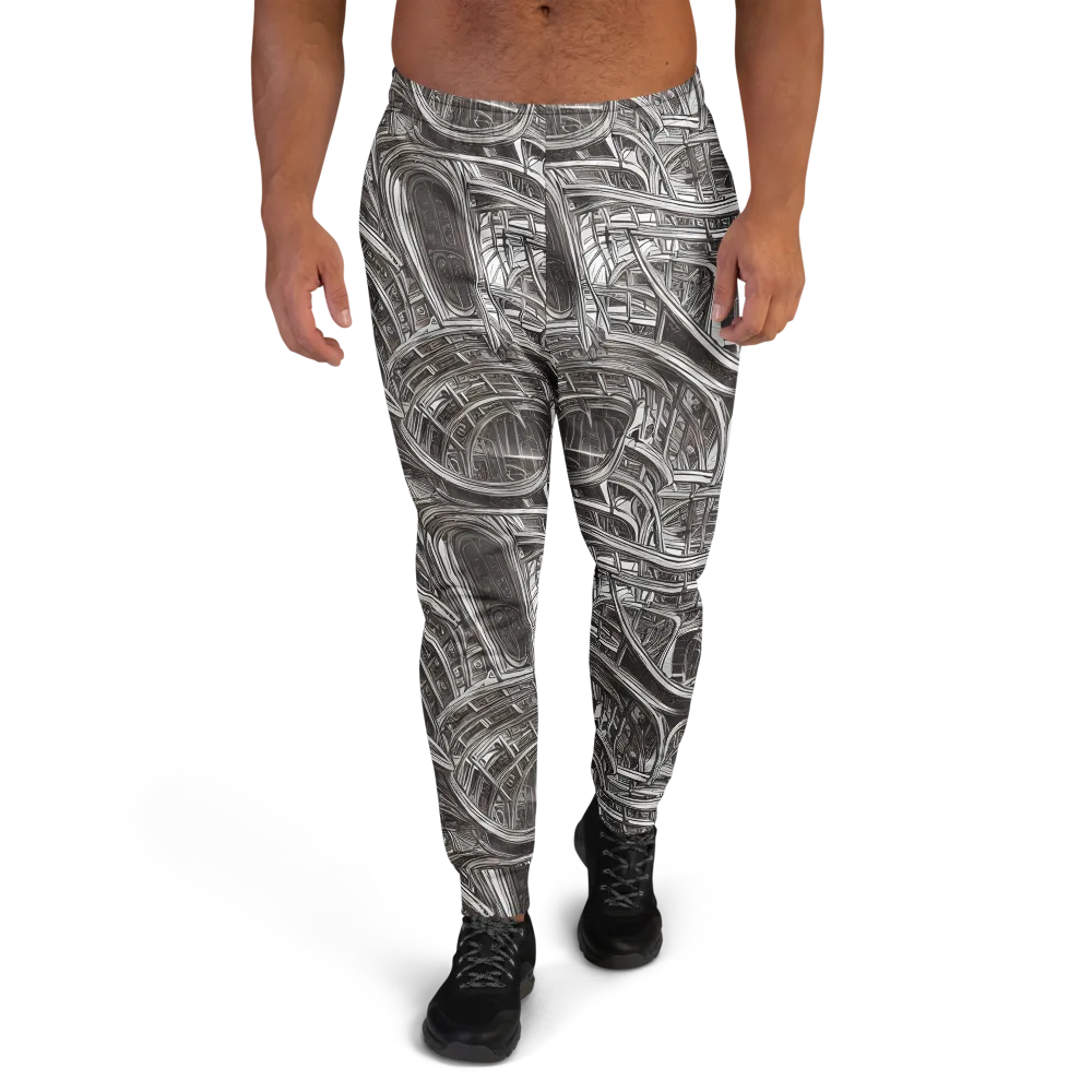 Piranesi's Dream on Men's Joggers — Front