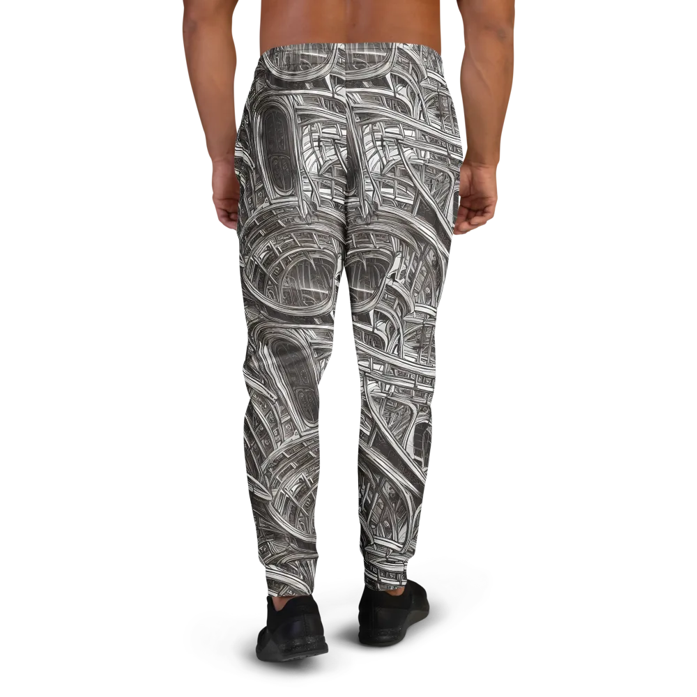 Piranesi's Dream on Men's Joggers — Back