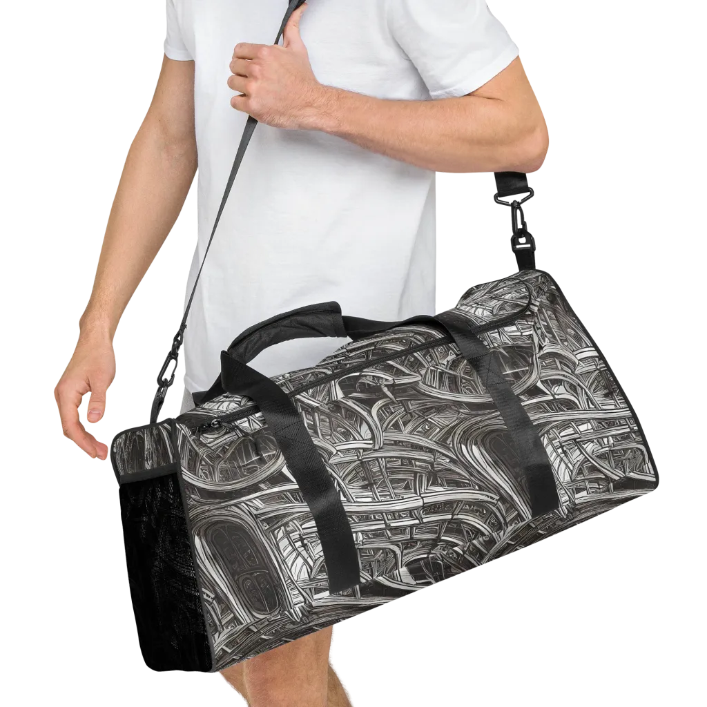 Piranesi's Dream on Duffle Bag — Right Front
