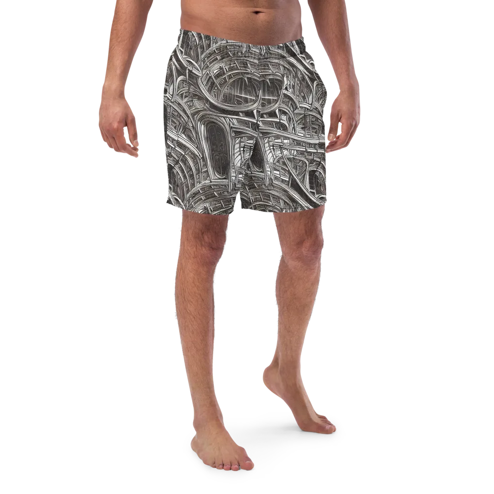 Piranesi's Dream on Swim Trunks — Front