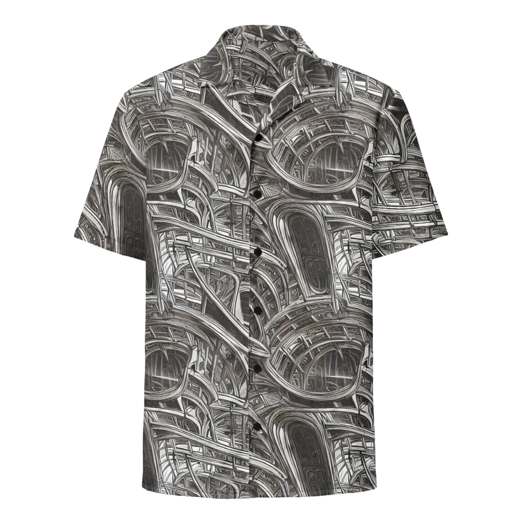 Piranesi's Dream on Button Shirt — Front