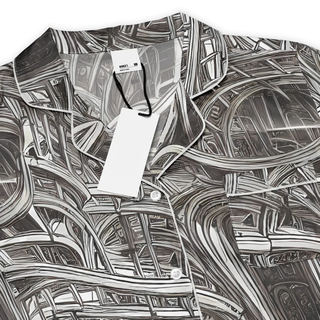 Piranesi's Dream on Women's Short Sleeve Pajama Top — Product details
