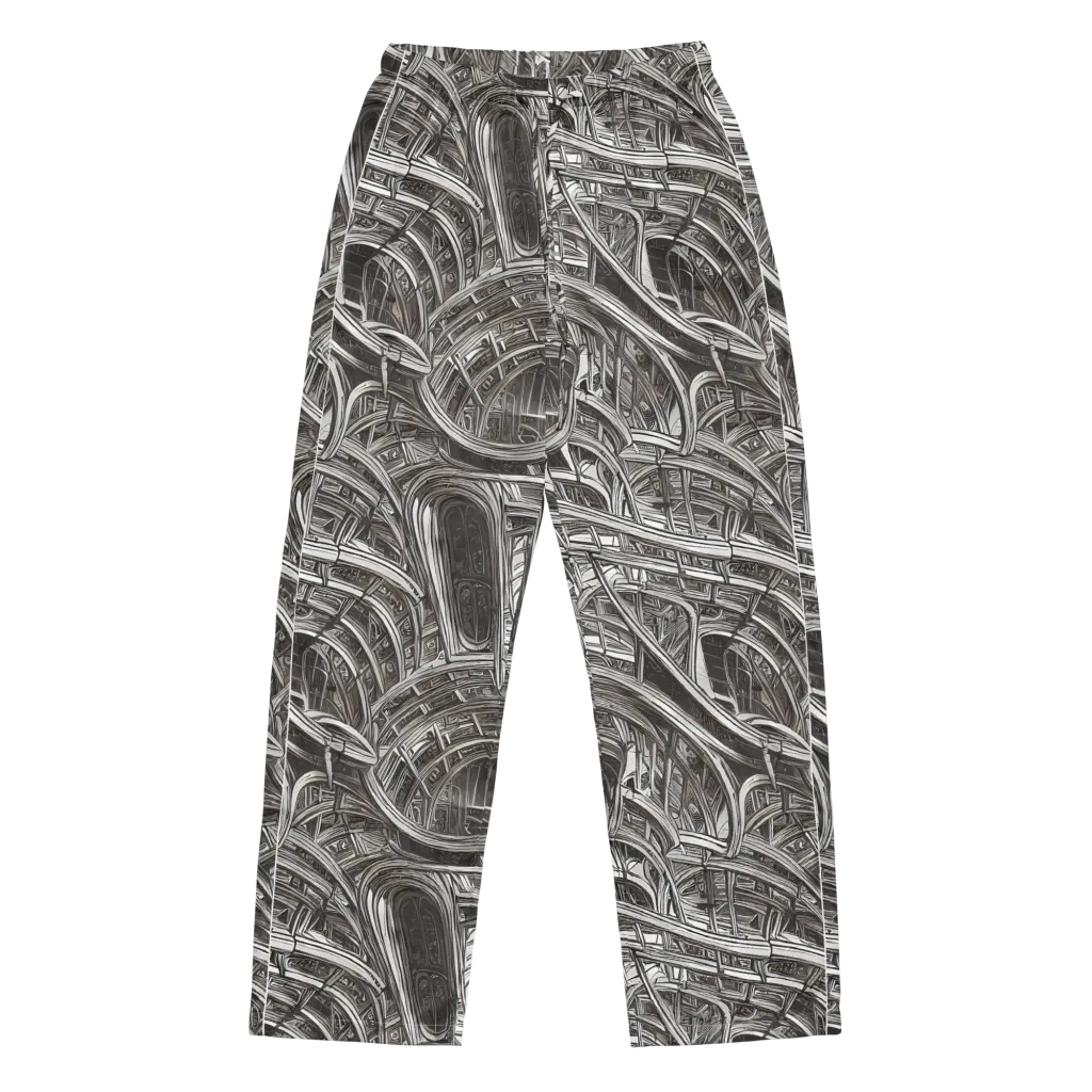 Piranesi's Dream on Women's Pajama Pants — Front
