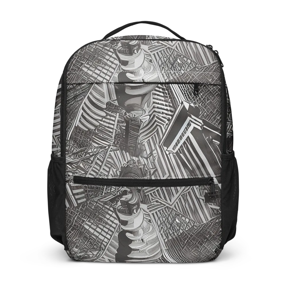 Piranesi's Web on Utility Backpack — Front