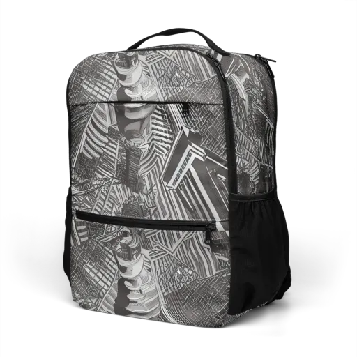 Piranesi's Web on a Utility Backpack