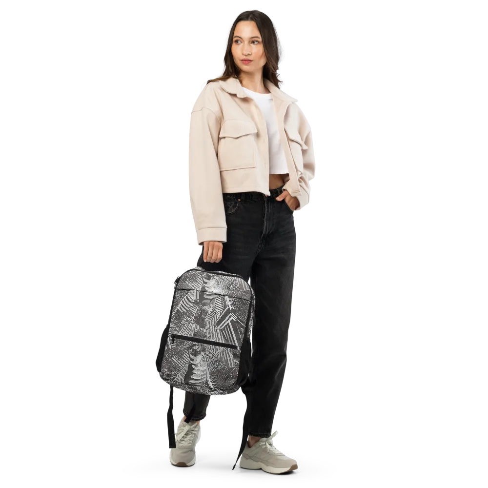 Piranesi's Web on Utility Backpack — Front