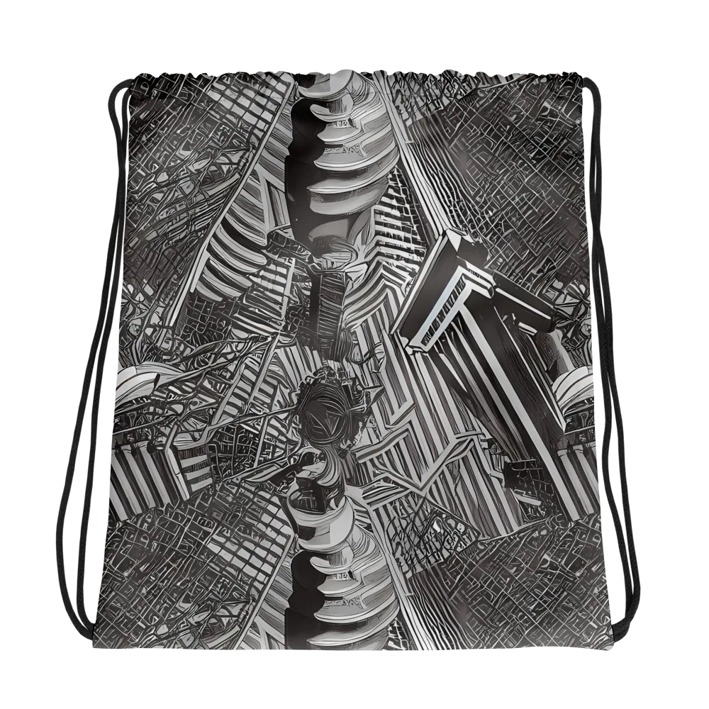 Piranesi's Web on Drawstring Bag — Photo