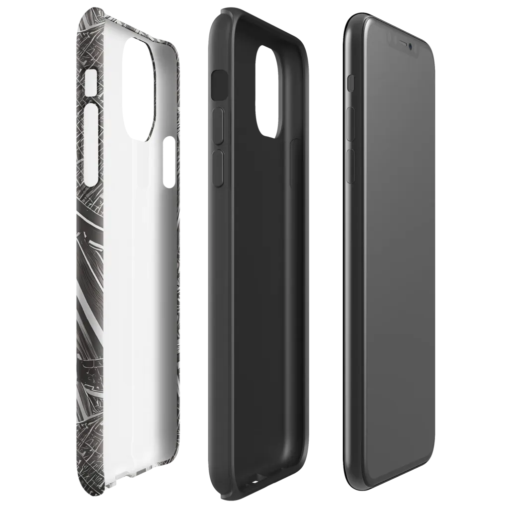 Piranesi's Web on Tough Case for iPhone® — Right