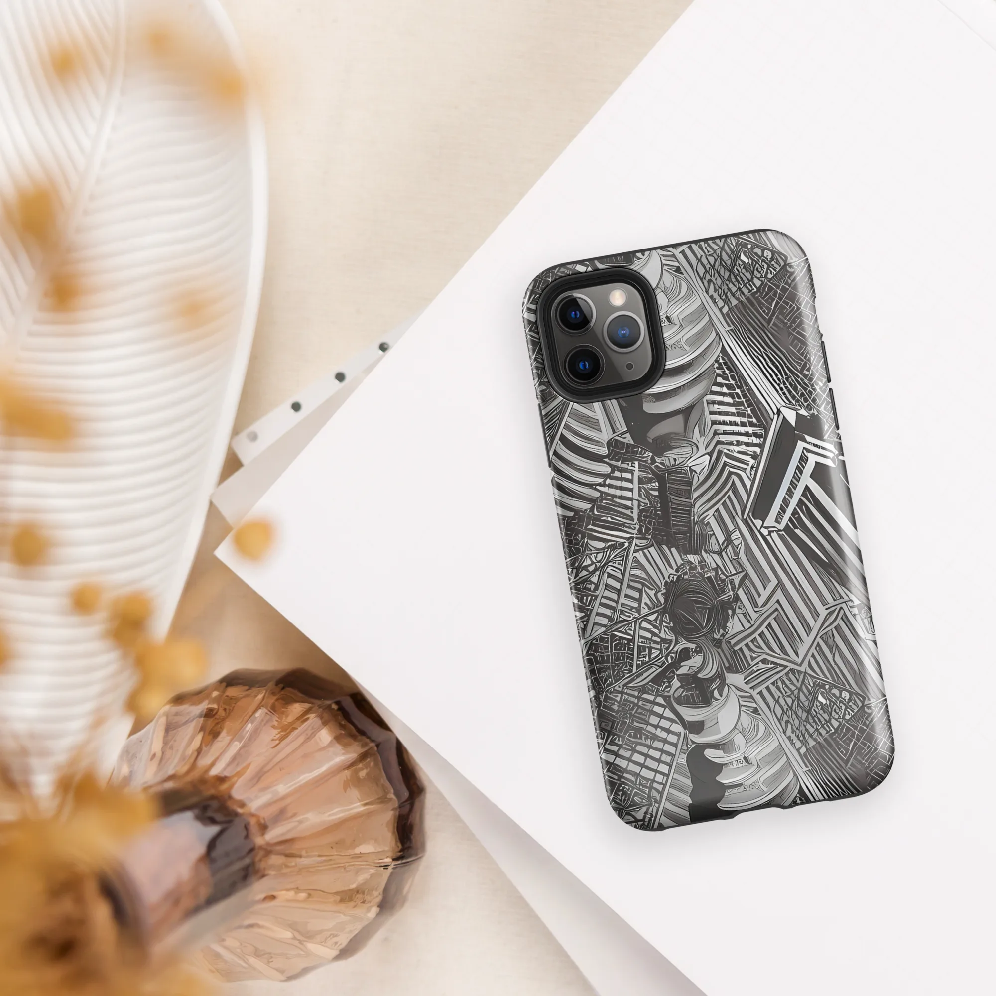 Piranesi's Web on Tough Case for iPhone® — Front