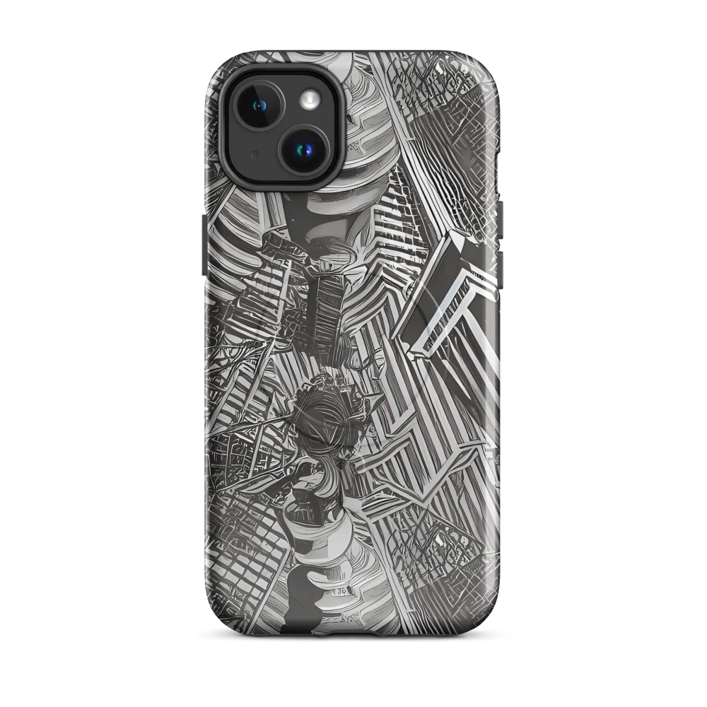 Piranesi's Web on MagSafe Tough Case for iPhone® — Front