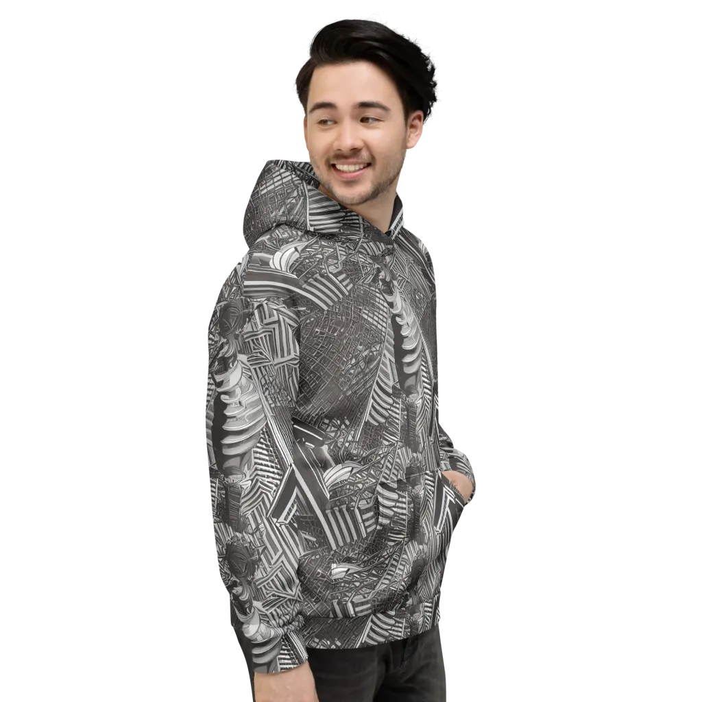 Piranesi's Web on Hoodie — Right