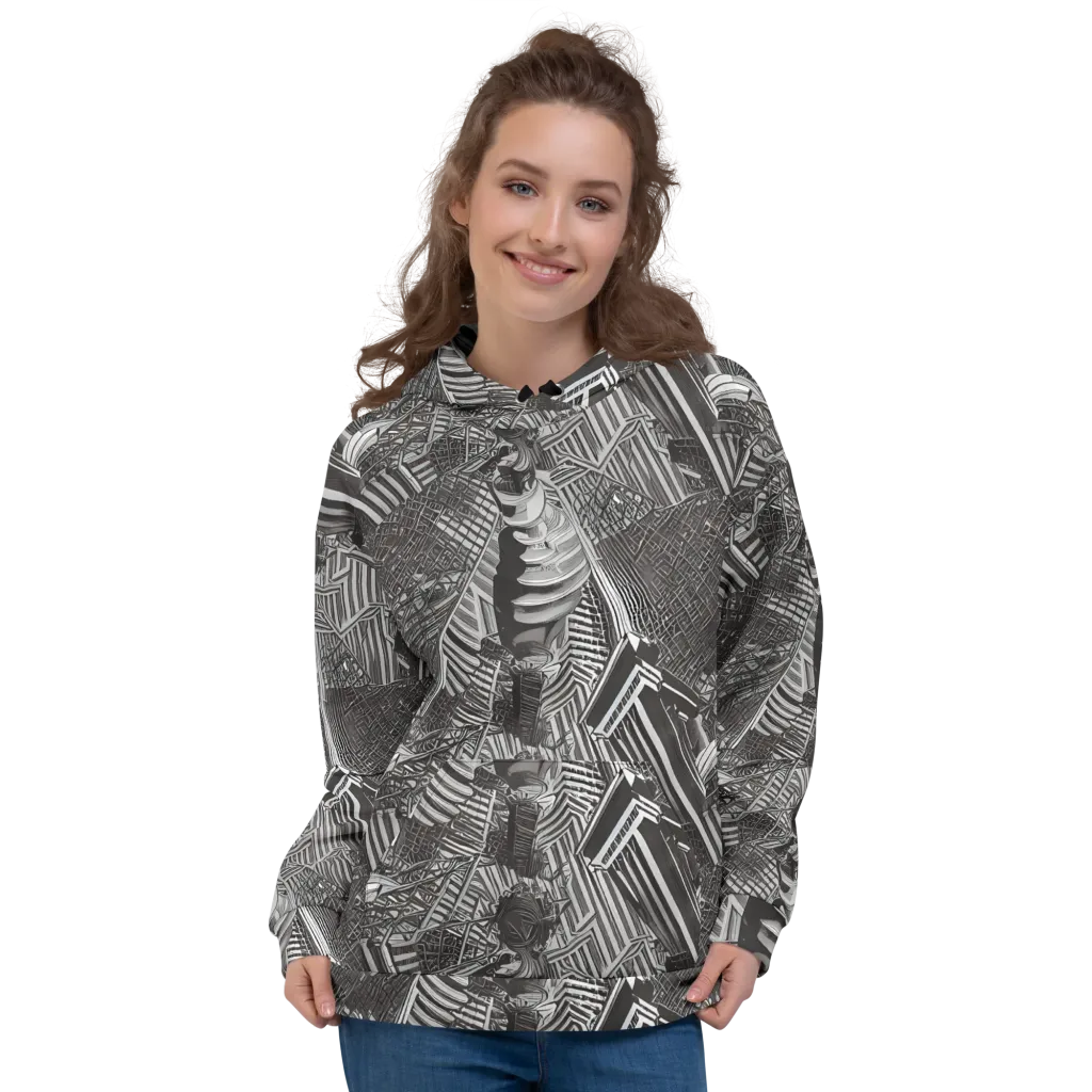 Piranesi's Web on Hoodie — Front